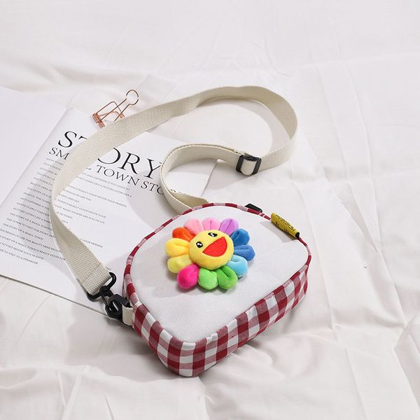 lady sunflower crossbody bag checkered patchwork canvas bag small black square zipper lattice bags girl canvas handbag wallet, White
lady sunflower crossbody bag checkered patchwork canvas bag small black square zipper lattice bags girl canvas handbag wallet, White