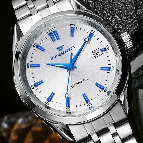 mens watch fngeen automatic mechanical watches self winding watch for men business fashion waterproof relogio masculino, Slivery;brown
mens watch fngeen automatic mechanical watches self winding watch for men business fashion waterproof relogio masculino, Slivery;brown