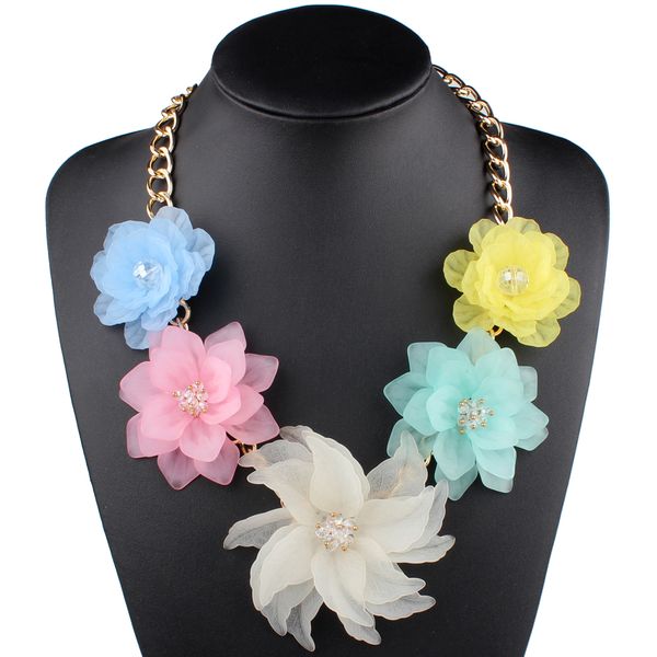 claire jin mix and match different kinds five flowers necklace women jewelry exaggerated fashion choker party floral accessory, Golden;silver
claire jin mix and match different kinds five flowers necklace women jewelry exaggerated fashion choker party floral accessory, Golden;silver