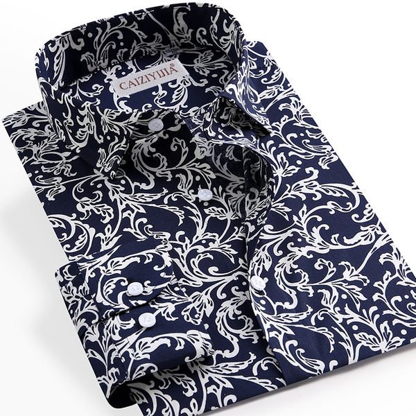 men's dress shirts men long sleeve floral print shirt brand casual fashion button up printed flower slim fit thin clothing, White;black
men's dress shirts men long sleeve floral print shirt brand casual fashion button up printed flower slim fit thin clothing, White;black