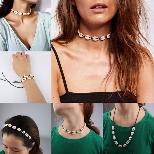 fashion multipurpose necklaces natural shell seashell pendant collar choker necklace jewelry for female women summer beach gifts, Golden;silver
fashion multipurpose necklaces natural shell seashell pendant collar choker necklace jewelry for female women summer beach gifts, Golden;silver