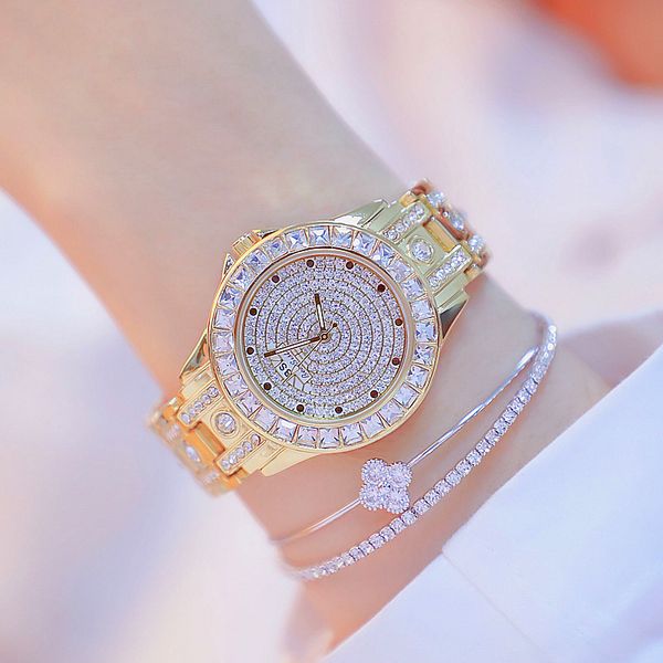 full diamond watch women designer stainless steel crystal ladies wrist watches gold female watches for women 2019, Slivery;brown
full diamond watch women designer stainless steel crystal ladies wrist watches gold female watches for women 2019, Slivery;brown