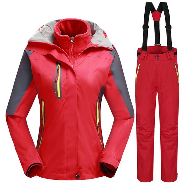 30 degree winter warm ski suit for women waterproof 10k breathable snowboard jackets + pants female outdoor sports clothes set
30 degree winter warm ski suit for women waterproof 10k breathable snowboard jackets + pants female outdoor sports clothes set