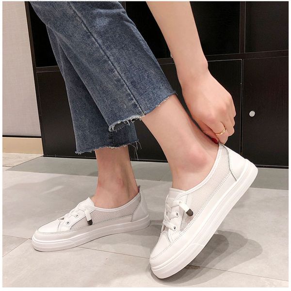heegrand women mesh shoes white lace-up round toe creepers summer 2019 soft pu leather comfort slip on casual flats xwf714, Black
heegrand women mesh shoes white lace-up round toe creepers summer 2019 soft pu leather comfort slip on casual flats xwf714, Black