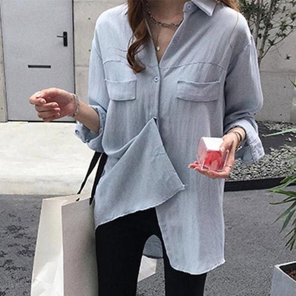 шифоновая блузка без рукавов кнопка отложной воротник женские блузки рубашки сплошной цвет 2019 мода блузка для женщин ropa mujer #3, White
шифоновая блузка без рукавов кнопка отложной воротник женские блузки рубашки сплошной цвет 2019 мода блузка для женщин ropa mujer #3, White