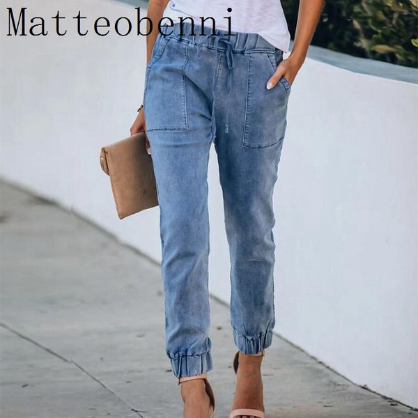 new mid waist drawstring jeans women vintage ankle-length denim pants light washed pencil pants casual trouser 2020 summer jeans, Blue
new mid waist drawstring jeans women vintage ankle-length denim pants light washed pencil pants casual trouser 2020 summer jeans, Blue