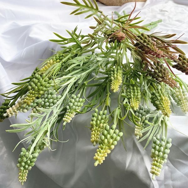 new plastic cereals fake plants with leaves, artificial flowers for home decor flores artificiales bouquet making accessories
new plastic cereals fake plants with leaves, artificial flowers for home decor flores artificiales bouquet making accessories