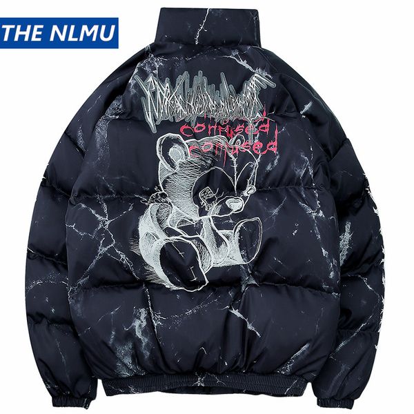 2019 winter hip hop jacket parkas bear print men windbreaker streetwear harajuku padded jacket coat warm outwear hipster hc007, Black
2019 winter hip hop jacket parkas bear print men windbreaker streetwear harajuku padded jacket coat warm outwear hipster hc007, Black