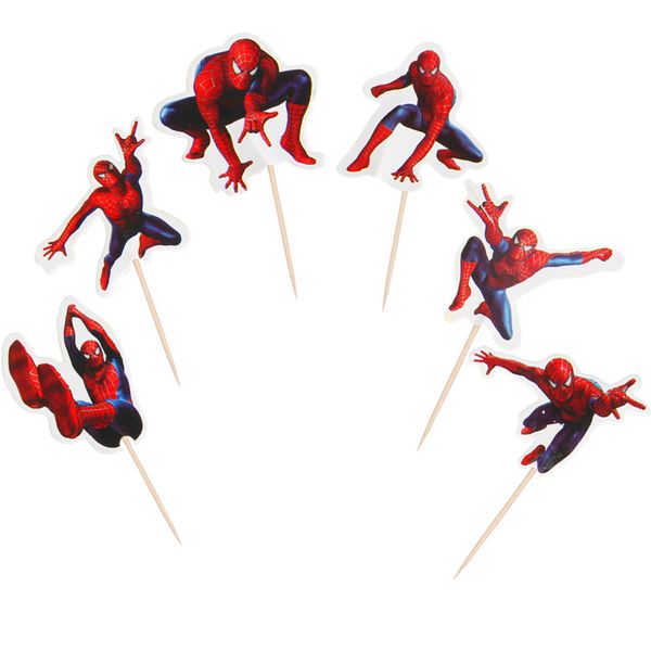 24pcs cartoon superman spiderman cake hat boy party cupcake ers picks kids birthday wedding decoration family party supplies
24pcs cartoon superman spiderman cake hat boy party cupcake ers picks kids birthday wedding decoration family party supplies