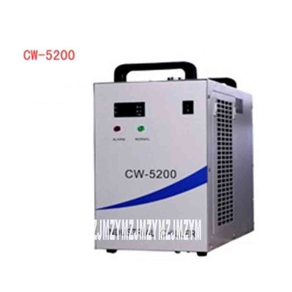cw-5200 refrigeration type industrial chiller water tank laser machine parts laser water chiller 110v/220v 2.4~3.1a 16 l/min
cw-5200 refrigeration type industrial chiller water tank laser machine parts laser water chiller 110v/220v 2.4~3.1a 16 l/min
