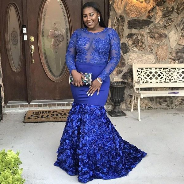 royal blue black girl mermaid prom dresses with long sleeves beaded jewel neck party dress appliqued plus size sweep train evening gowns
royal blue black girl mermaid prom dresses with long sleeves beaded jewel neck party dress appliqued plus size sweep train evening gowns