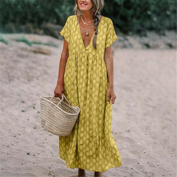 летние платья boho sexy women v-образным вырезом сарафан печати пляж с коротким рукавом партии длинное платье плюс размер vestidos s-2xl, White;black
летние платья boho sexy women v-образным вырезом сарафан печати пляж с коротким рукавом партии длинное платье плюс размер vestidos s-2xl, White;black