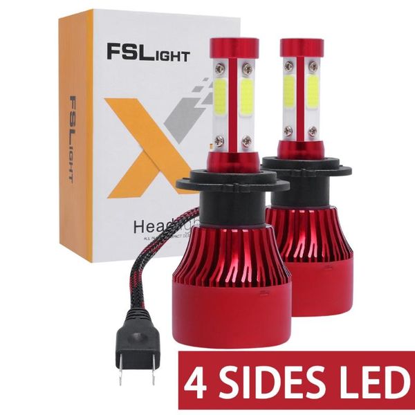 4 side 2 pcs h7 car led headlight car auto head lamp bulb 6000k white styling lamps
4 side 2 pcs h7 car led headlight car auto head lamp bulb 6000k white styling lamps