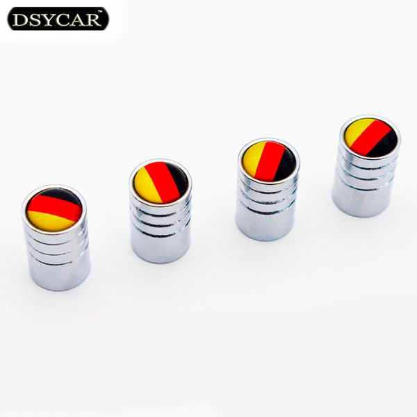 dsycar 4pcs/lot germany flag car bike moto tires wheel valve caps tyre rim covers car styling stem cover accessories decoration
dsycar 4pcs/lot germany flag car bike moto tires wheel valve caps tyre rim covers car styling stem cover accessories decoration