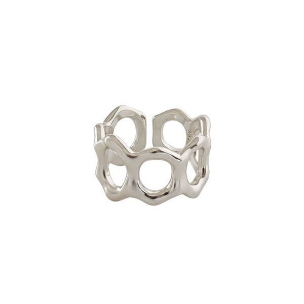 cluster rings suniangon 925 sterling silver ring bumpy honeycomb big open 18k gold for women geometric fine jewelry accessories, Golden;silver
cluster rings suniangon 925 sterling silver ring bumpy honeycomb big open 18k gold for women geometric fine jewelry accessories, Golden;silver