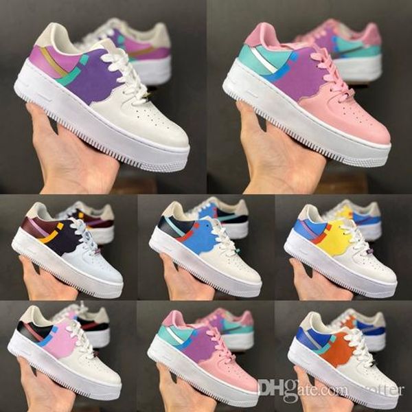 

2020 wmns forced sage low lx light aqua running shoes for women 1 candy macaron shadow platinum tint dunk one girls sport sneakers