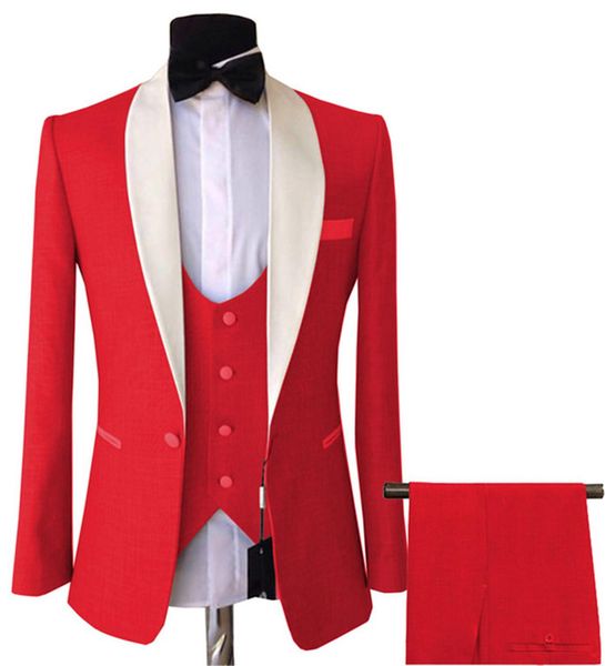 mens 3 шт костюмы slim fit бизнес groom розовой фиолетовая куртка смокинги белого blazer для свадьбы выпускного вечера (blazer + жилет + брю, White;black
mens 3 шт костюмы slim fit бизнес groom розовой фиолетовая куртка смокинги белого blazer для свадьбы выпускного вечера (blazer + жилет + брю, White;black