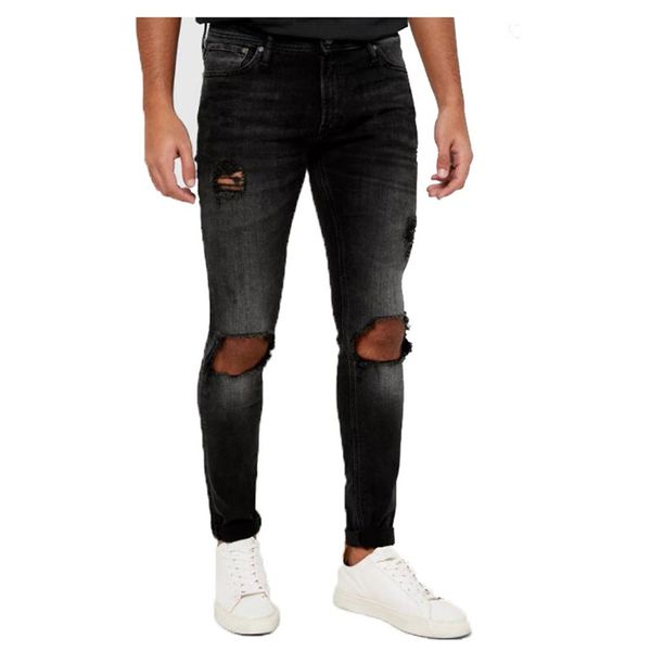 pants men fashion hole pocket wild slim fit tight pencil pants skinny zipper mid casual new jeans man 2019 jaycosin sale, Black
pants men fashion hole pocket wild slim fit tight pencil pants skinny zipper mid casual new jeans man 2019 jaycosin sale, Black