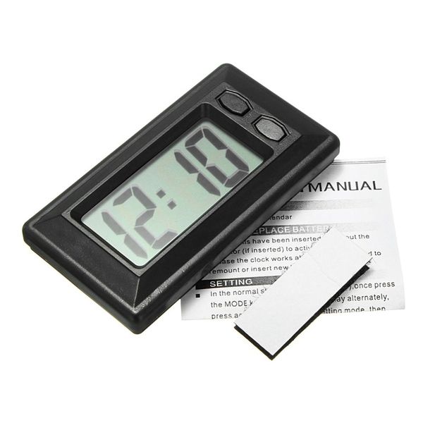 ultra-thin lcd digital display car vehicle dashboard clock with calendar display mini portable automobile accessories
ultra-thin lcd digital display car vehicle dashboard clock with calendar display mini portable automobile accessories
