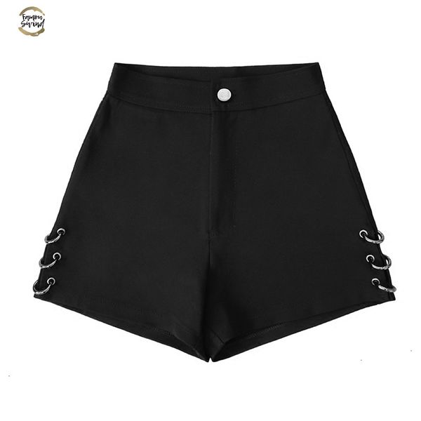 black summer split shorts for women loose rings decoration fashion shorts female drop shipping good quality, White;black
black summer split shorts for women loose rings decoration fashion shorts female drop shipping good quality, White;black