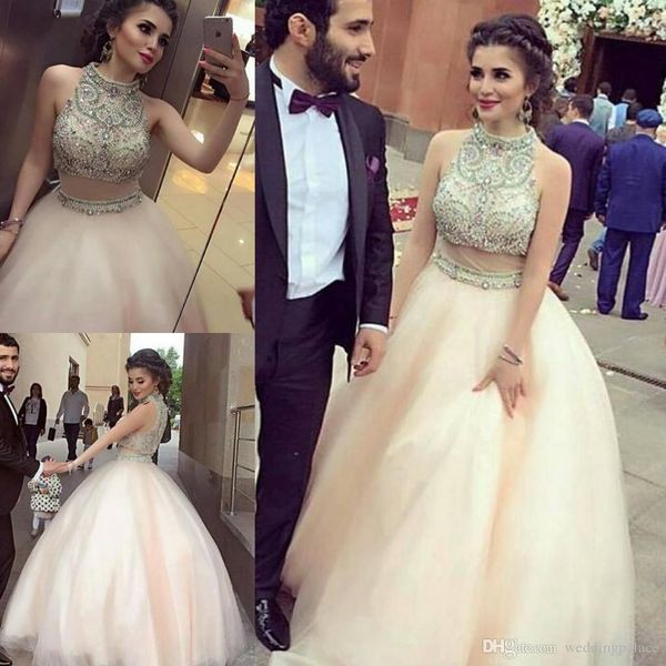 two pieces luxurious quinceanera dresses high neck crystals pearls organza prom gowns birthday dresses party gowns sweet 16 dresse, Blue;red
two pieces luxurious quinceanera dresses high neck crystals pearls organza prom gowns birthday dresses party gowns sweet 16 dresse, Blue;red