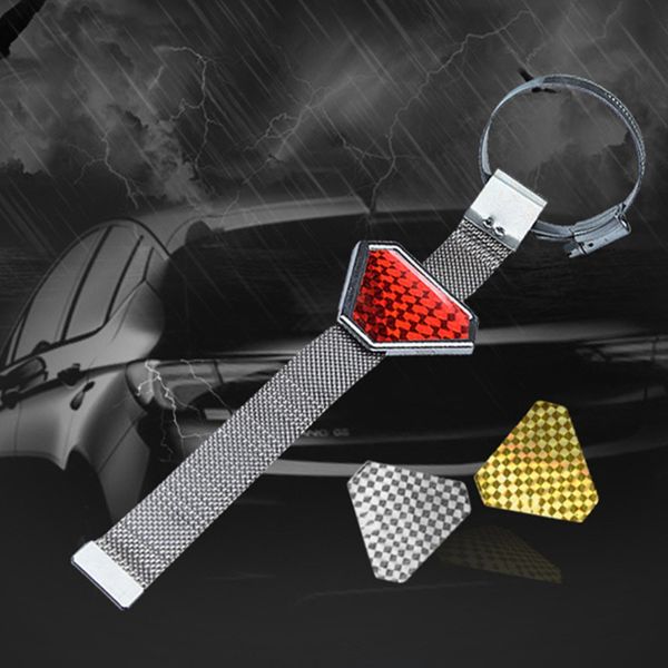 car metal electrostatic belt reflective stickers anti-static strips vehicle warning triangular reflective strip car accessories
car metal electrostatic belt reflective stickers anti-static strips vehicle warning triangular reflective strip car accessories