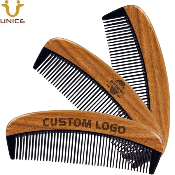 moq 50 pcs customized logo beard comb anti-static hair combs handmade premium natural green sandalwood and horn for men, Silver
moq 50 pcs customized logo beard comb anti-static hair combs handmade premium natural green sandalwood and horn for men, Silver