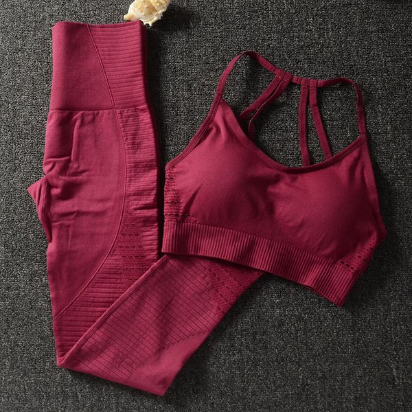 women yoga set seamless fitness clothing sportswear woman gym leggings padded push-up strappy sports bra 2 pcs sports suits y047, White;red
women yoga set seamless fitness clothing sportswear woman gym leggings padded push-up strappy sports bra 2 pcs sports suits y047, White;red