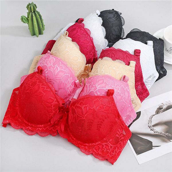femme lingeries padded bra fashion new women padded lingerie brassiere lace floral bra bralette underwear drop shipping good quality, Red;black
femme lingeries padded bra fashion new women padded lingerie brassiere lace floral bra bralette underwear drop shipping good quality, Red;black