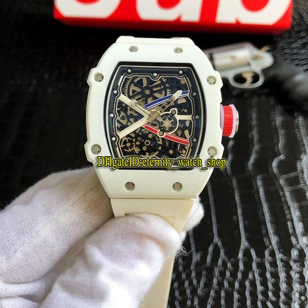 limit version luxury watches rm 67-02 sprint wayde van niekerk white ceramics case skeleton dial miyota automatic rm67-02 mens watch rubber, Slivery;brown
limit version luxury watches rm 67-02 sprint wayde van niekerk white ceramics case skeleton dial miyota automatic rm67-02 mens watch rubber, Slivery;brown