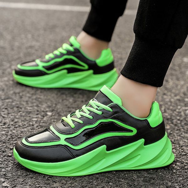 hip hop street sneakers high fashion casual sports shoes autumn chunky sneakers lightweight breathable zapatos hombre, Black
hip hop street sneakers high fashion casual sports shoes autumn chunky sneakers lightweight breathable zapatos hombre, Black