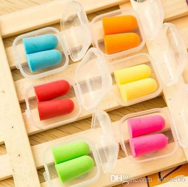 new foam sponge earplugs great for travelling sleeping reduce noise ear plug randomly color drop
new foam sponge earplugs great for travelling sleeping reduce noise ear plug randomly color drop