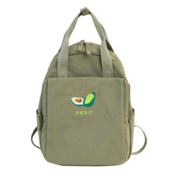 fashionfruit embroidery ladies backpack small fresh waterproof nylon solid color shoulder bag
fashionfruit embroidery ladies backpack small fresh waterproof nylon solid color shoulder bag