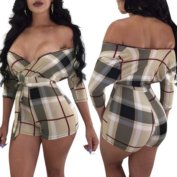 women designer printed jumpsuit with belt fashion girls rompers plaid print shorts luxury jumpsuits 2020 new selling swear, Black;white
women designer printed jumpsuit with belt fashion girls rompers plaid print shorts luxury jumpsuits 2020 new selling swear, Black;white
