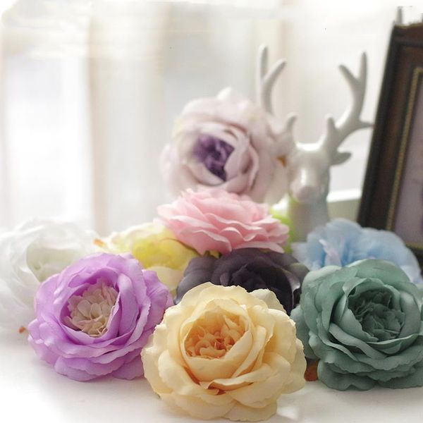 100pcs 12cm 20colors artificial rose silk flower heads diy decorative background road led wedding wall arch flower bouquet supermarket props
100pcs 12cm 20colors artificial rose silk flower heads diy decorative background road led wedding wall arch flower bouquet supermarket props