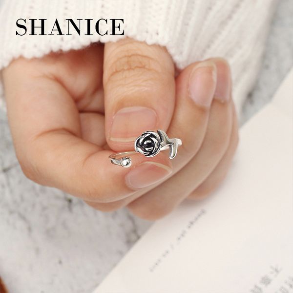 shanice authentic 925 sterling silver jewelry black rose engraving flower thai silver adjustable open rings for women
shanice authentic 925 sterling silver jewelry black rose engraving flower thai silver adjustable open rings for women