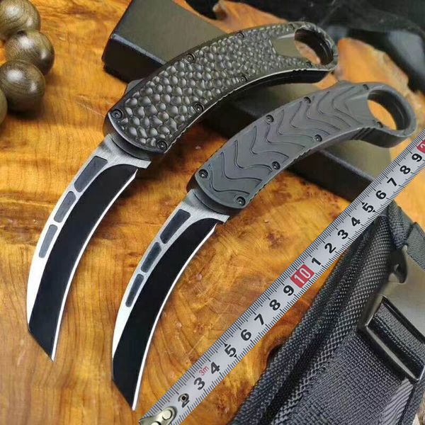 BM Karambit Automatic Bird Claw knife D2 Blade Aluminum Handle Double Action Outdoor Cold Steel Camping EDC AUTO knife A07 BM3300 940
BM Karambit Automatic Bird Claw knife D2 Blade Aluminum Handle Double Action Outdoor Cold Steel Camping EDC AUTO knife A07 BM3300 940