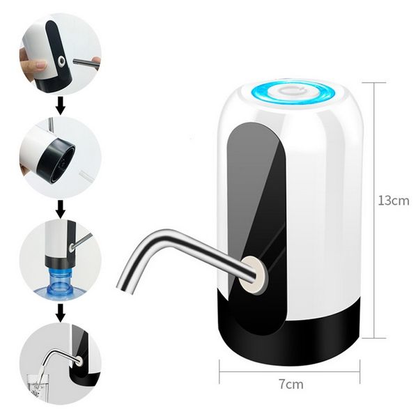usb charge electric water dispenser portable gallon drinking bottle switch smart wireless water pump water treatment appliances other dinner
usb charge electric water dispenser portable gallon drinking bottle switch smart wireless water pump water treatment appliances other dinner