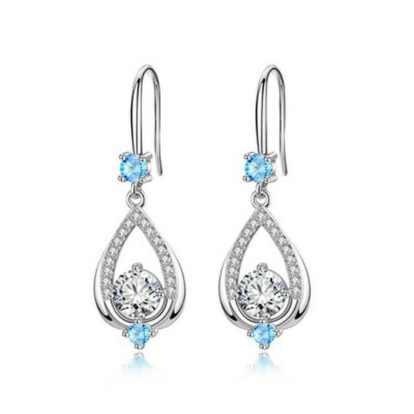 river women earrings hook elegant silver color girls waterdrop dangle earring fashion jewelry gift 1 pair
river women earrings hook elegant silver color girls waterdrop dangle earring fashion jewelry gift 1 pair