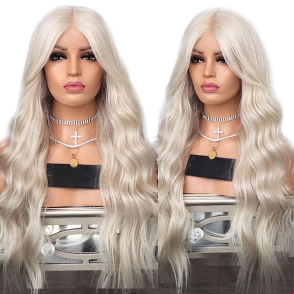 charisma long body wave wig high temperature fiber color 60 blonde wig synthetic lace front natural hairline, Black
charisma long body wave wig high temperature fiber color 60 blonde wig synthetic lace front natural hairline, Black