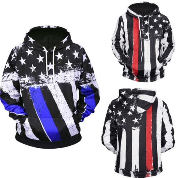 new fashion 3d camo usa flag printed hoodies men loose hooded pocket sweatshirt men winter fall hoodies coat outwear, Black
new fashion 3d camo usa flag printed hoodies men loose hooded pocket sweatshirt men winter fall hoodies coat outwear, Black