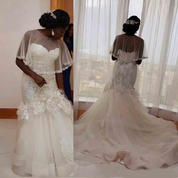 afrfican black girls wedding dresses mermaid sweetheart lace garden bride bridal gowns custom made plus size, White
afrfican black girls wedding dresses mermaid sweetheart lace garden bride bridal gowns custom made plus size, White
