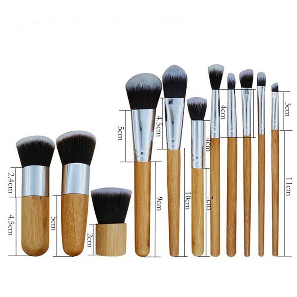 11 pieces bamboo handle makeup brush foundation eye make up brushes set pincéis de maquiagem kit
11 pieces bamboo handle makeup brush foundation eye make up brushes set pincéis de maquiagem kit