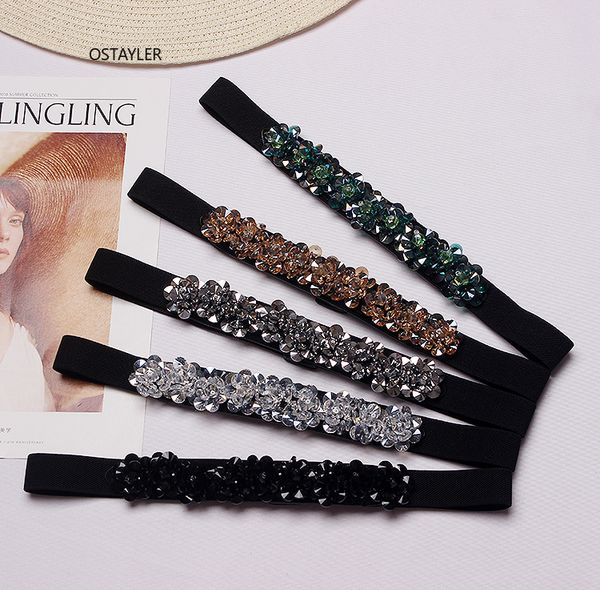 2019 spring summer dress elastic waist band for women luxury flower rhinestone gems corset caestus elegant ladies waist belts, Black;brown
2019 spring summer dress elastic waist band for women luxury flower rhinestone gems corset caestus elegant ladies waist belts, Black;brown