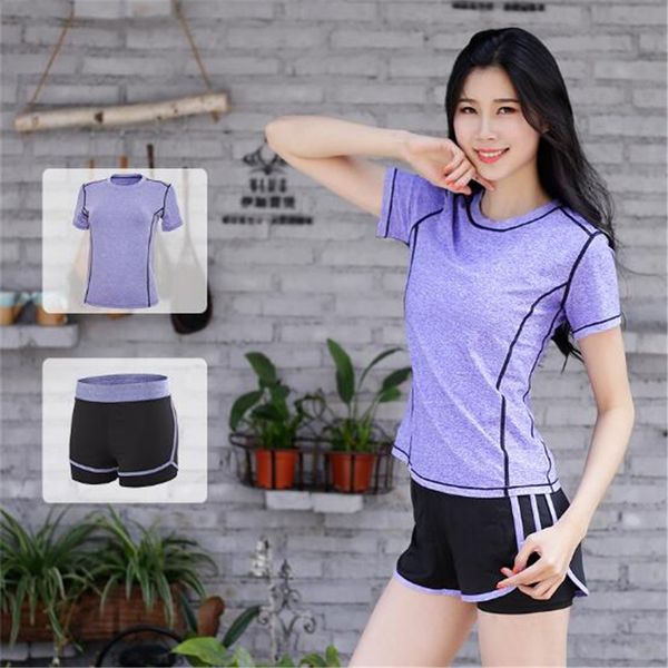 fitness set 2 pieces women yoga set fitness gym clothes running tennis shirt+shorts yoga leggings jogging workout sport suit, Black;blue
fitness set 2 pieces women yoga set fitness gym clothes running tennis shirt+shorts yoga leggings jogging workout sport suit, Black;blue