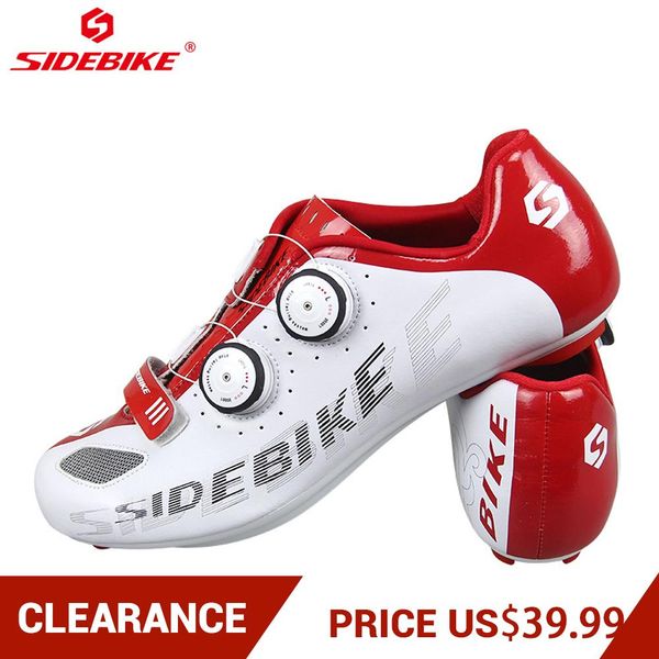 clearance sidebike men women breathable mtb cycling shoes bicycle cycling sports shoes road bike self-locking racing, Black
clearance sidebike men women breathable mtb cycling shoes bicycle cycling sports shoes road bike self-locking racing, Black