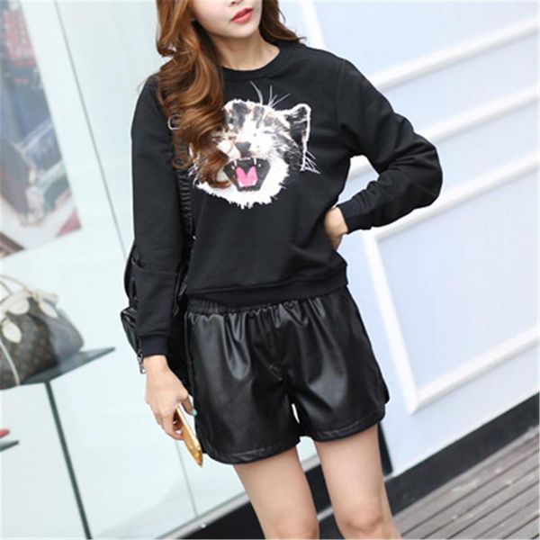 ishine s-xxxl plus size winter new pu leather casual women's sportwear wide leg leather short waist pocket high shorts, White;black
ishine s-xxxl plus size winter new pu leather casual women's sportwear wide leg leather short waist pocket high shorts, White;black