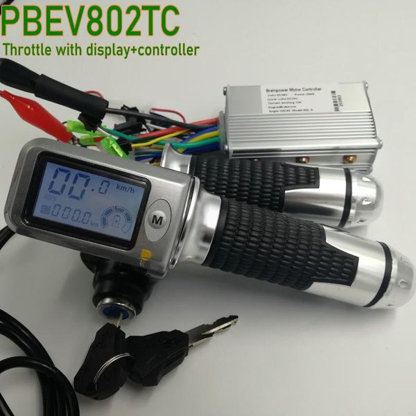 lcd display 36v48v with accelerator+bldc controller 350w electric bike scooter tricycle atv mtb parts rolling handlebar grips
lcd display 36v48v with accelerator+bldc controller 350w electric bike scooter tricycle atv mtb parts rolling handlebar grips