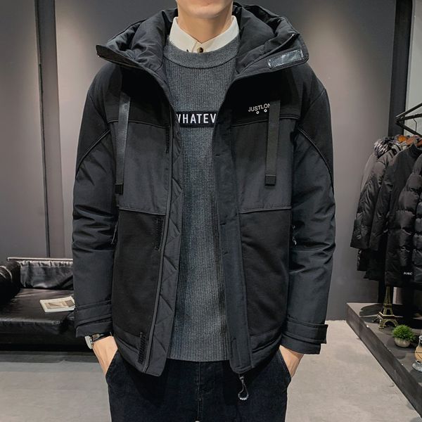 2019 winter jacket windproof coats parkas men's windbreaker casual thick outwear hooded jackets warm overcoats mens clothing, Black
2019 winter jacket windproof coats parkas men's windbreaker casual thick outwear hooded jackets warm overcoats mens clothing, Black