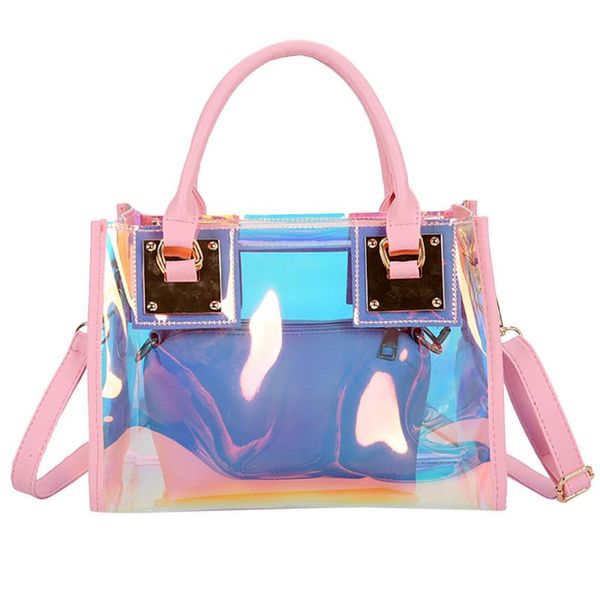 women transparent bag new multi-function color handbag messenger shoulder bag laser large capacity handbags les sacs des g
women transparent bag new multi-function color handbag messenger shoulder bag laser large capacity handbags les sacs des g